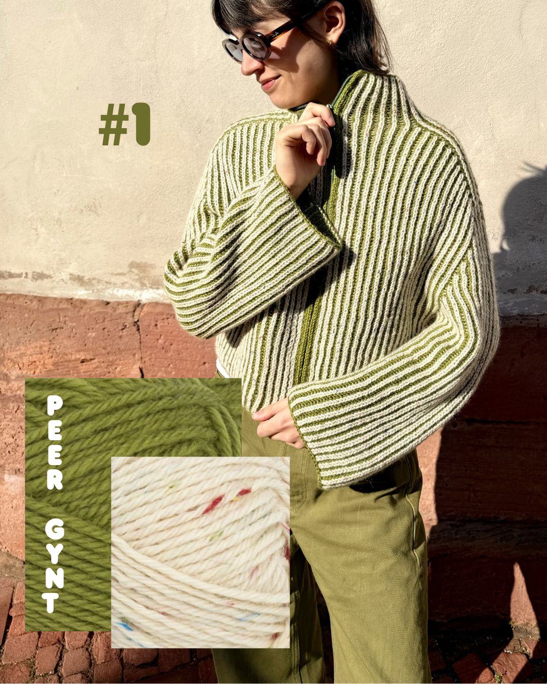 Garnset "Malmö Zipper"