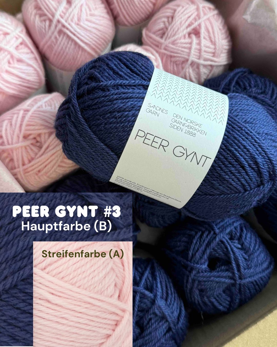 Garnset "Malmö Zipper"