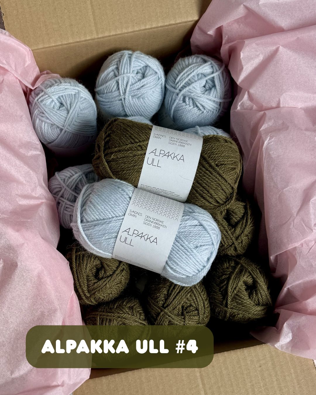 Garnset "Malmö Zipper"