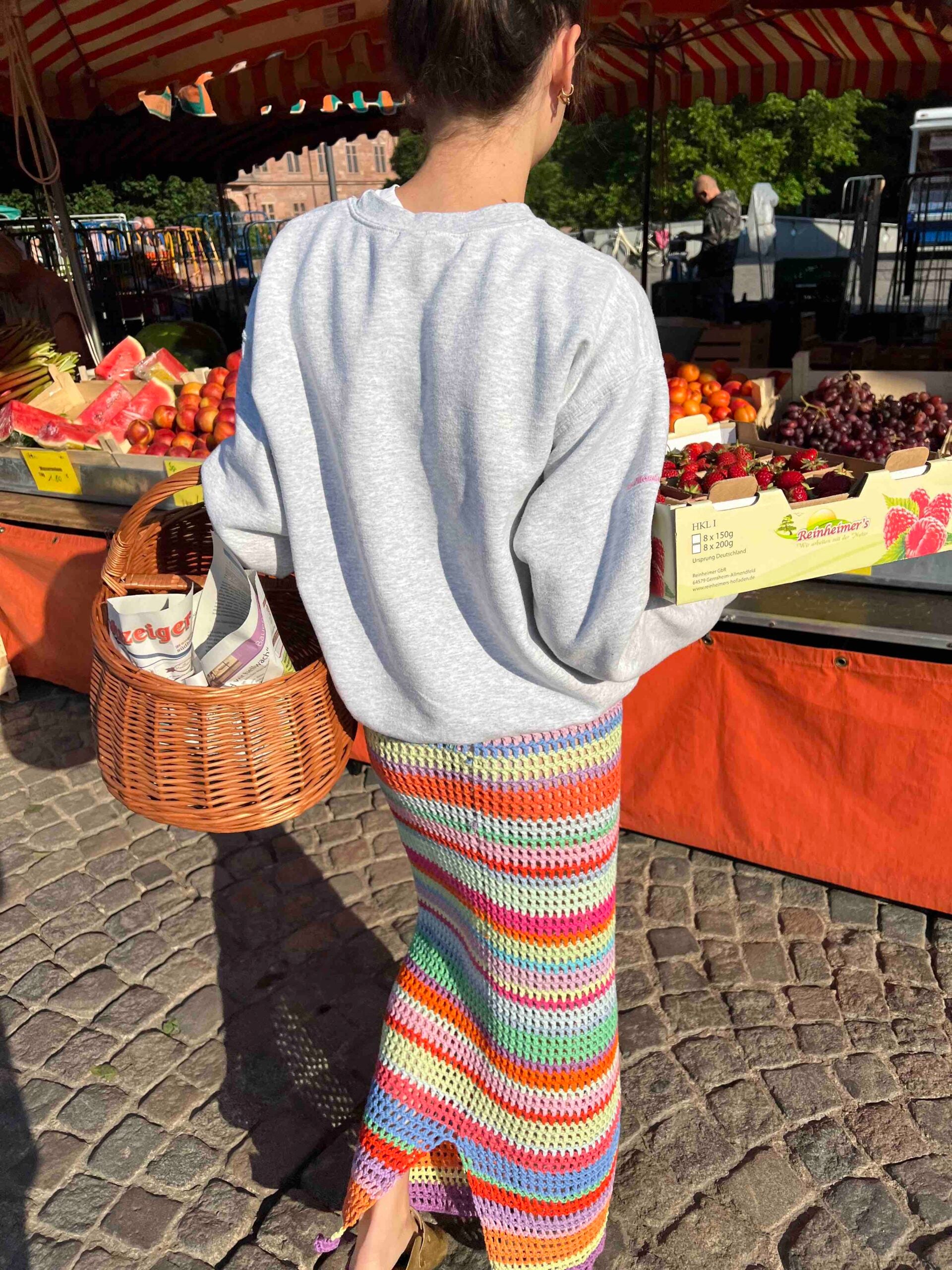 Häkel-Guide "Rainbow Mesh Skirt"