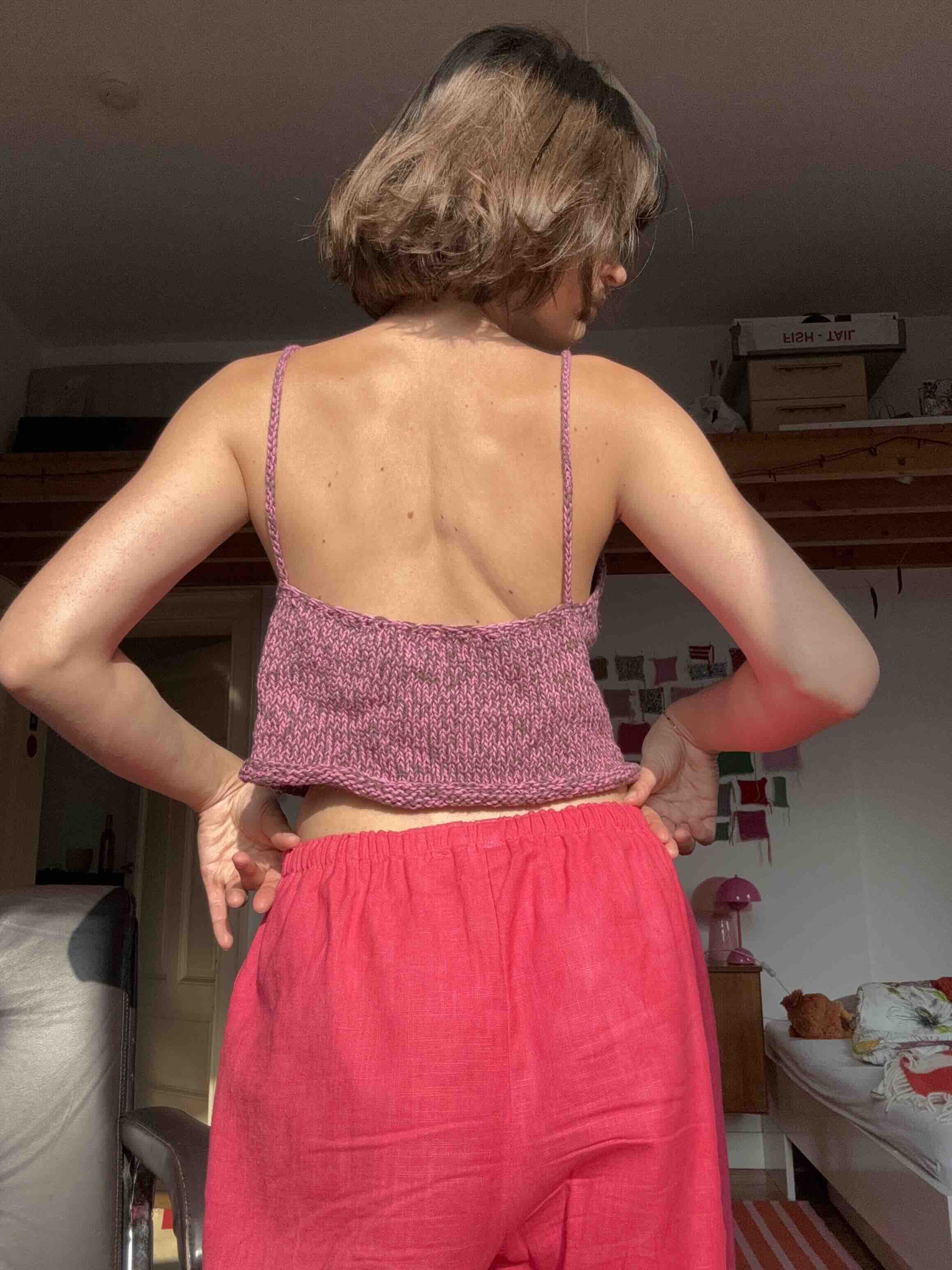 Knitting pattern "Sorbet Top"