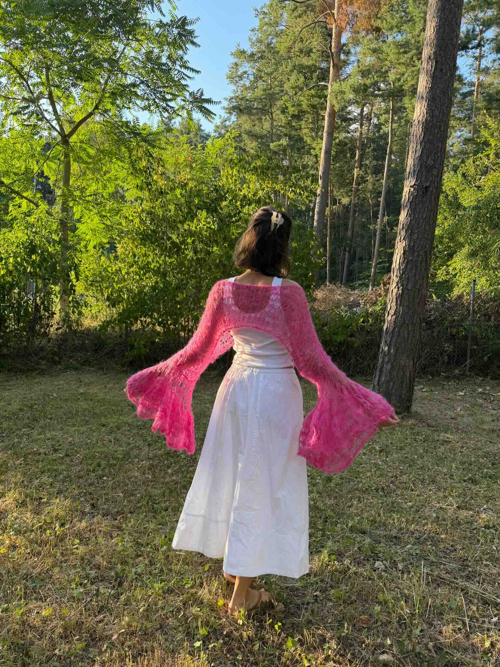 Strickanleitung "Ruffle Sleeve"