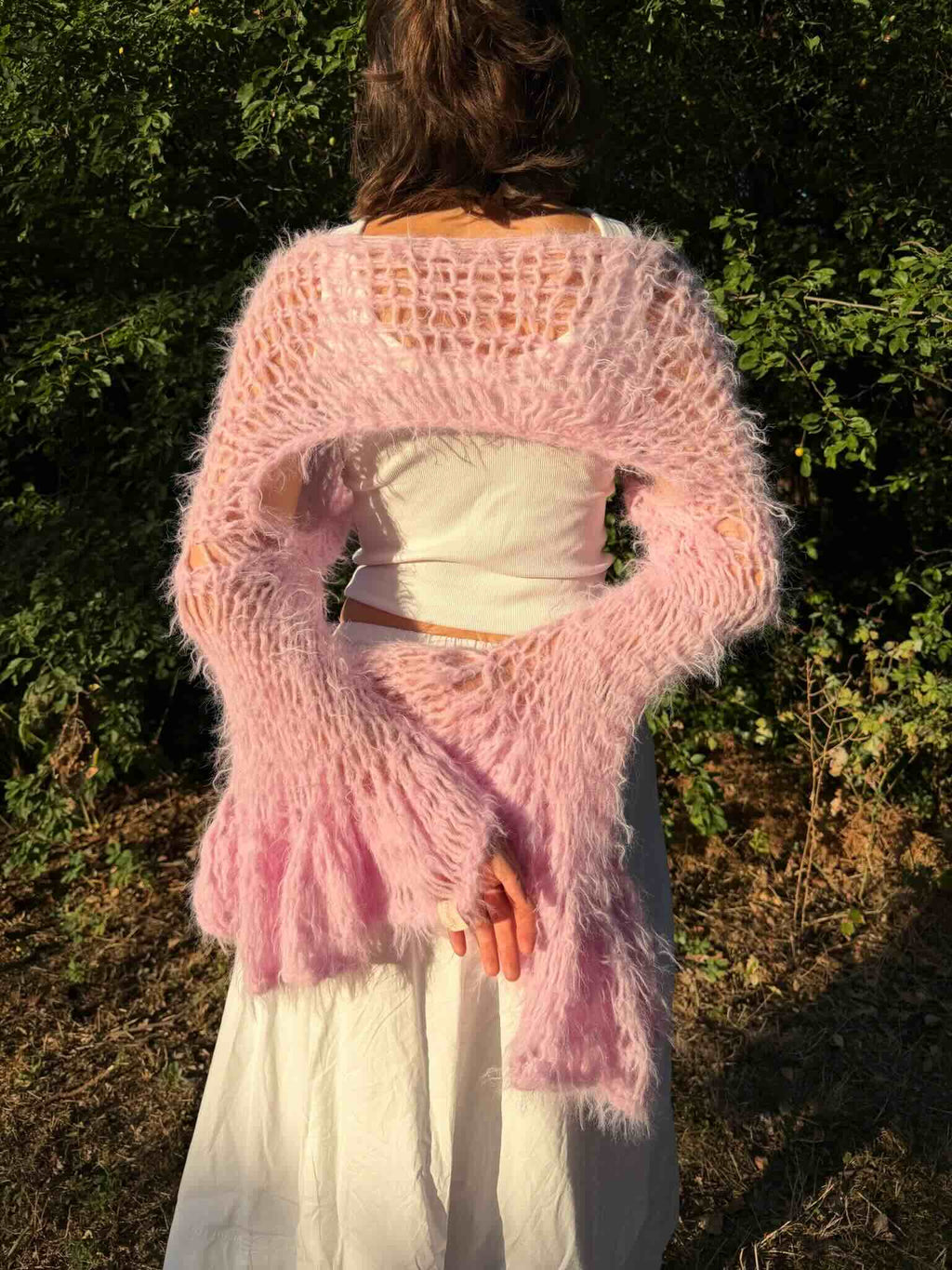 Strickanleitung "Ruffle Sleeve"