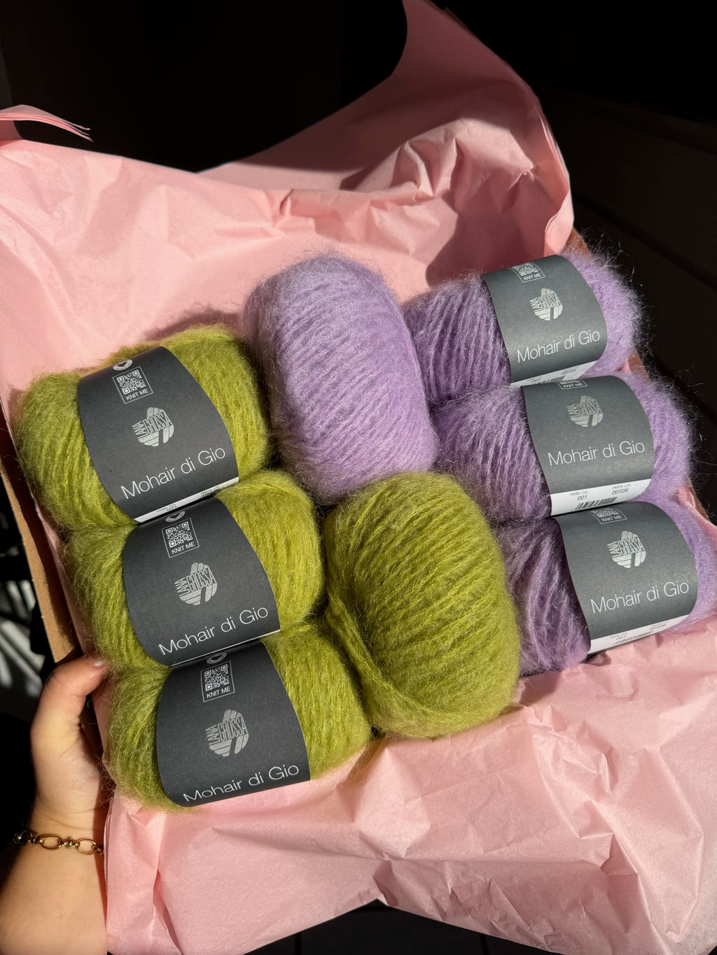 Yarn set "MAREN" Cardigan