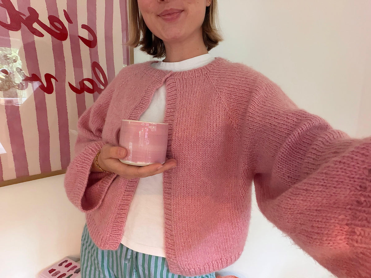 Englische Strickanleitung "FRIDA" Cardigan