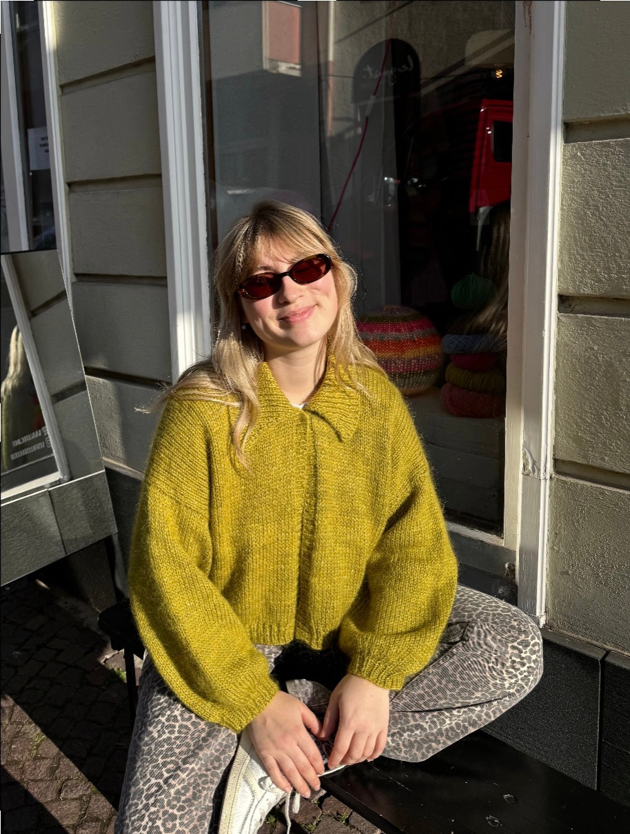 Strickanleitung "Collar Coeurdigan"