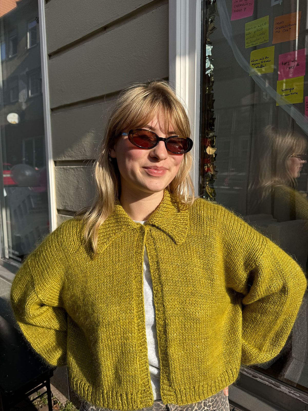 Strickanleitung "Collar Coeurdigan"