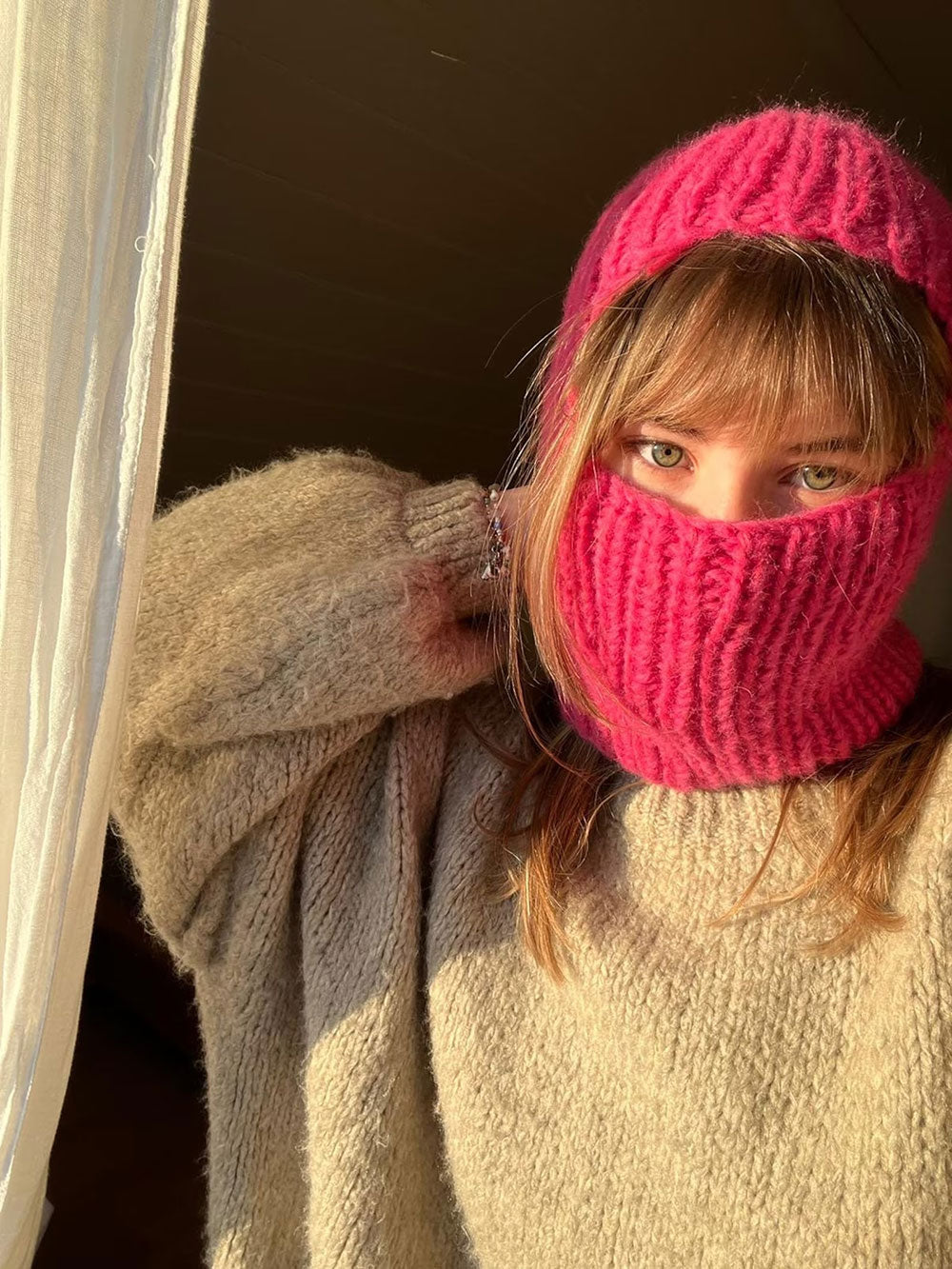 Knitting instructions “Biggi” balaclava – lesfillesducoeur