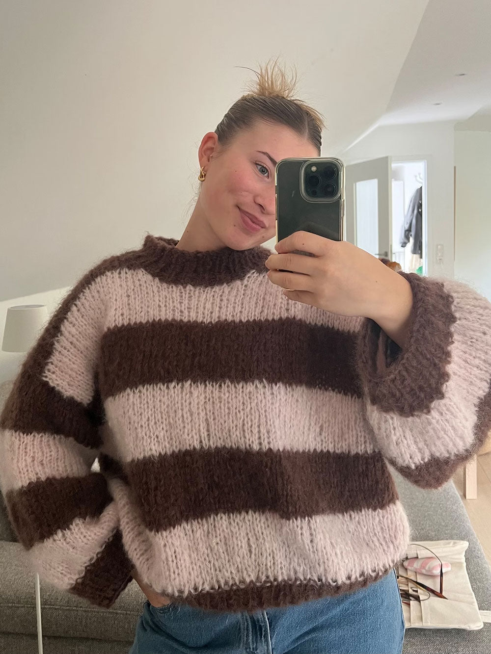 Strickanleitung "Happycoeursweater"