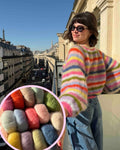 Vorbestellung Garnset "Soeurducoeur" Sweater Silkhair