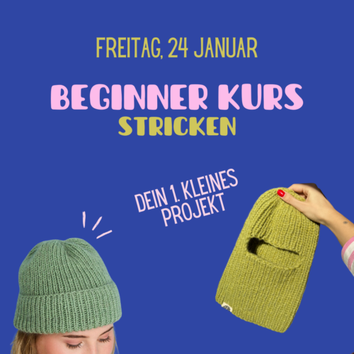 Beginner Strickkurs 24.01 Mütze/Balaclava