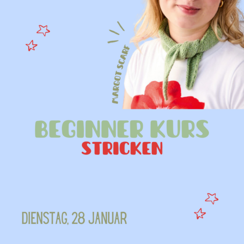 Beginner Strickkurs 28.01 "Margot Scarf"